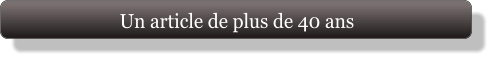 Un article de plus de 40 ans