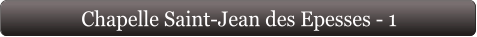 Chapelle Saint-Jean des Epesses - 1