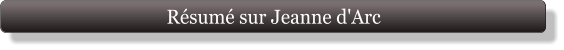 Résumé sur Jeanne d'Arc