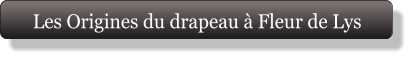 Les Origines du drapeau à Fleur de Lys