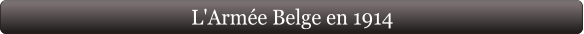 L'Armée Belge en 1914
