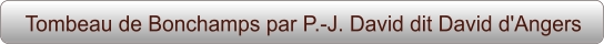 Tombeau de Bonchamps par P.-J. David dit David d'Angers